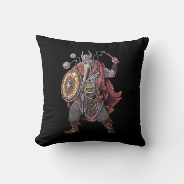Viking Warrior Kissen (Vorderseite)