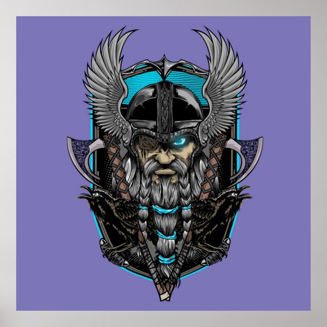 Viking Warrior Poster (Vorne)