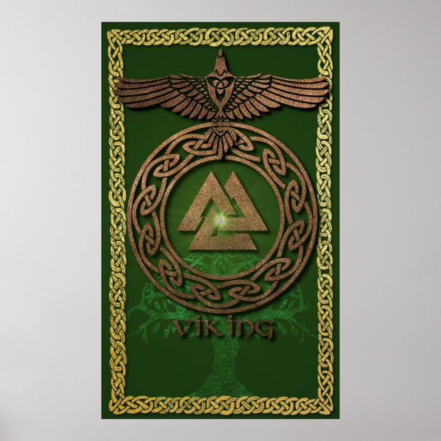 Viking Warrior Poster (Vorne)