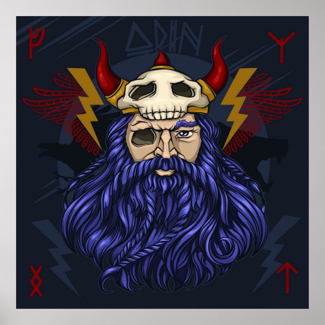 Viking Warrior Poster (Vorne)