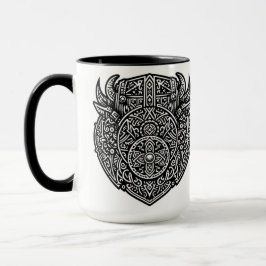 Viking Warrior Shield Tasse