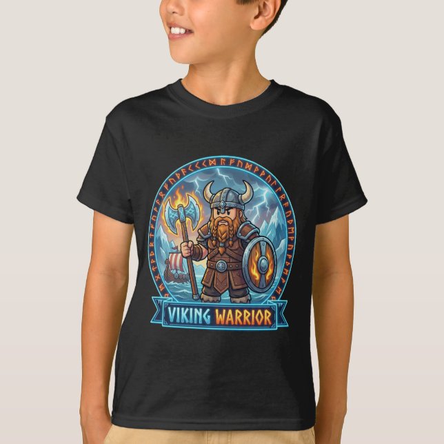 Viking warrior T-Shirt (Vorderseite)