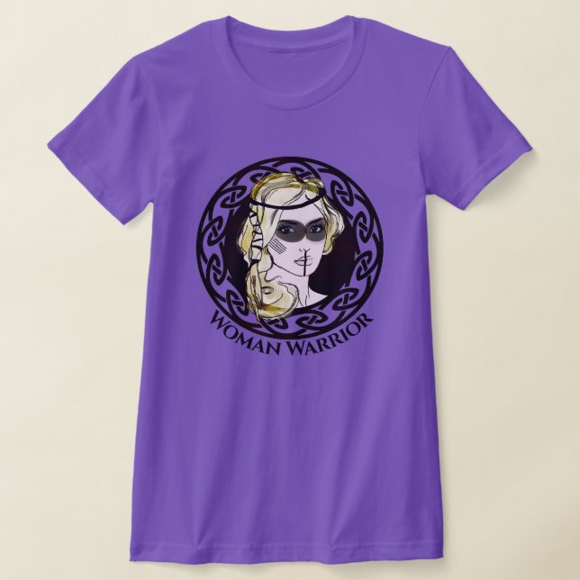 Viking Warrior Woman T - Shirt (Ablage )