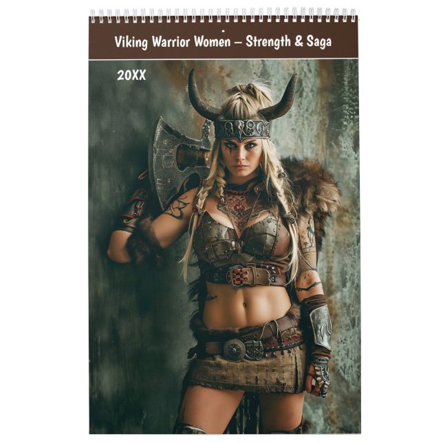 Viking Warrior Women – Strength & Saga Kalender (Titelbild)