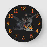 Viking-Wolf-Uhr