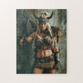 Viking Woman Channeling the Amazon Vibe