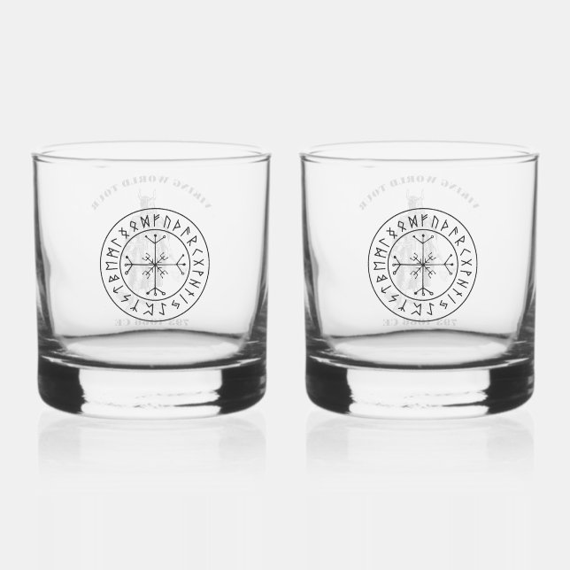 Viking World Tour jeu de verre Whiskey (Recto)