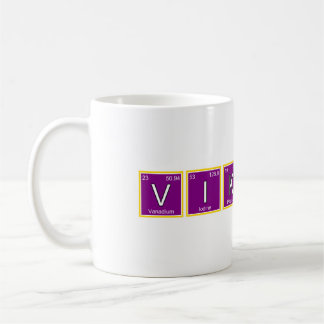"Vikings" as periodic table element symbols Kaffeetasse