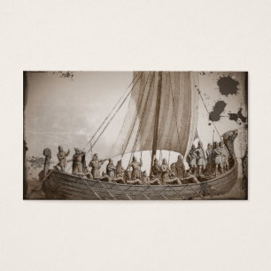 Vikings dans une chaloupe