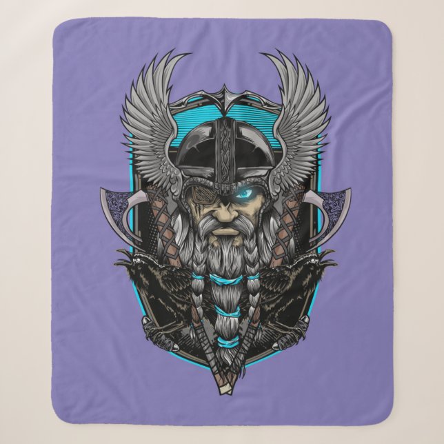 Vikings Sherpa Blanket Sherpadecke (Vorderseite)