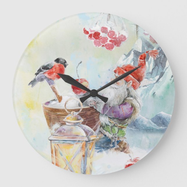 Vikta julkort große wanduhr (Vorderseite)