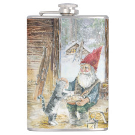 Vikta julkort helgkort flachmann