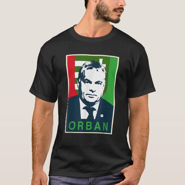 Viktor Orban Premierminister von Ungarn Iconic T-Shirt (Vorderseite)