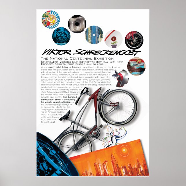 Viktor Schreckengost National Centennial  Poster (Vorne)