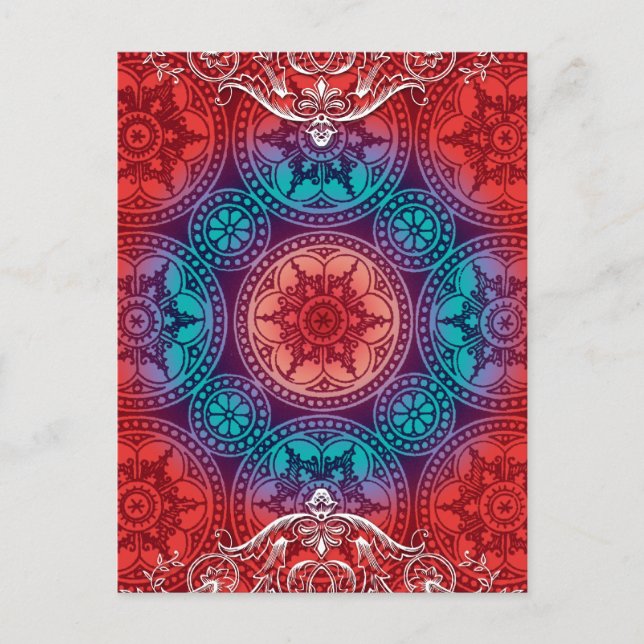 Viktorianisch Arabesque, GLORIOSA Postkarte (Vorderseite)