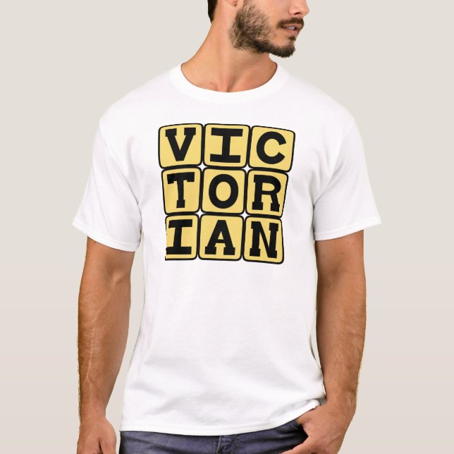 Viktorianisch, architektonischer Stil T-Shirt (Vorderseite)