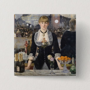 Viktorianisch Barmaid Girl in Folies Bergere, Fran Button
