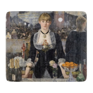 Viktorianisch Barmaid Girl in Folies Bergere, Fran Schneidebrett