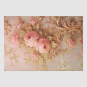 Viktorianisch Blush English Rose Gold Gunge Seidenpapier