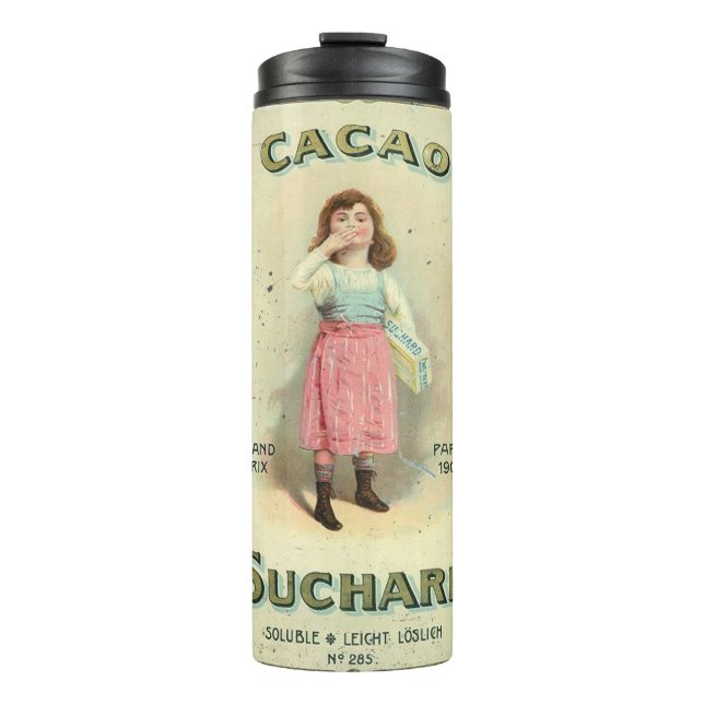 Viktorianisch Chocolate Kiss Girl Sugar Thermosbecher (Vorderseite)
