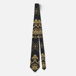 Viktorianisch Collection Familienwappen Black Neck Krawatte
