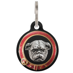 VIKTORIANISCH DOG PORTRAITS English Bulldog Tiermarke
