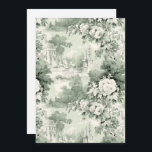 Viktorianisch Dusty Blue French Toile Foto Wedding Einladung<br><div class="desc">Für weitere Anpassungen klicken Sie bitte auf den Link "Weitere Anpassung" und verwenden Sie unser Design-Tool,  um diese Vorlage zu ändern. Wenn Sie Hilfe oder passende Artikel benötigen,  kontaktieren Sie mich bitte.</div>