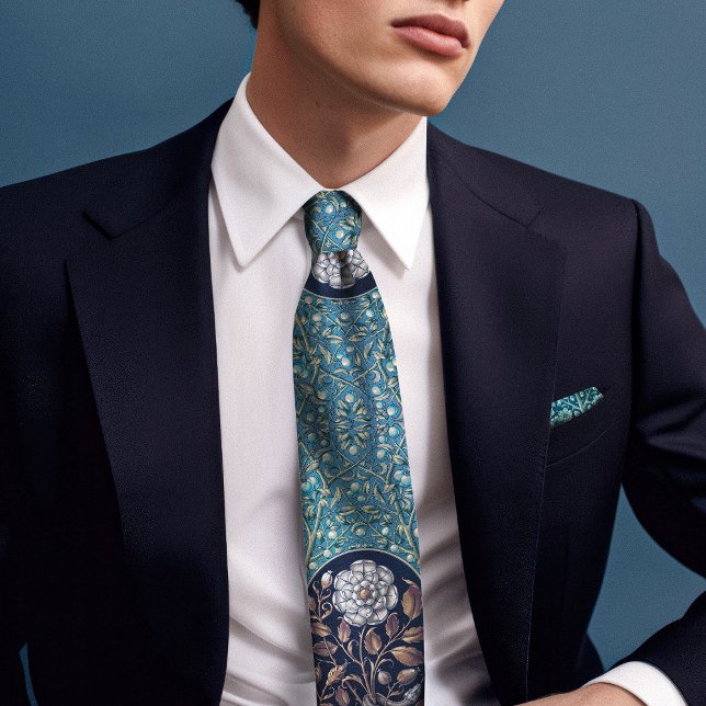 Viktorianisch-Era Floral Rose Schlange Snowberry M Krawatte (Von Creator hochgeladen)