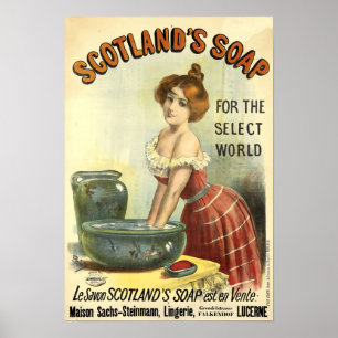 Viktorianisch Era Soap Ad von Jean de Paleologue Poster