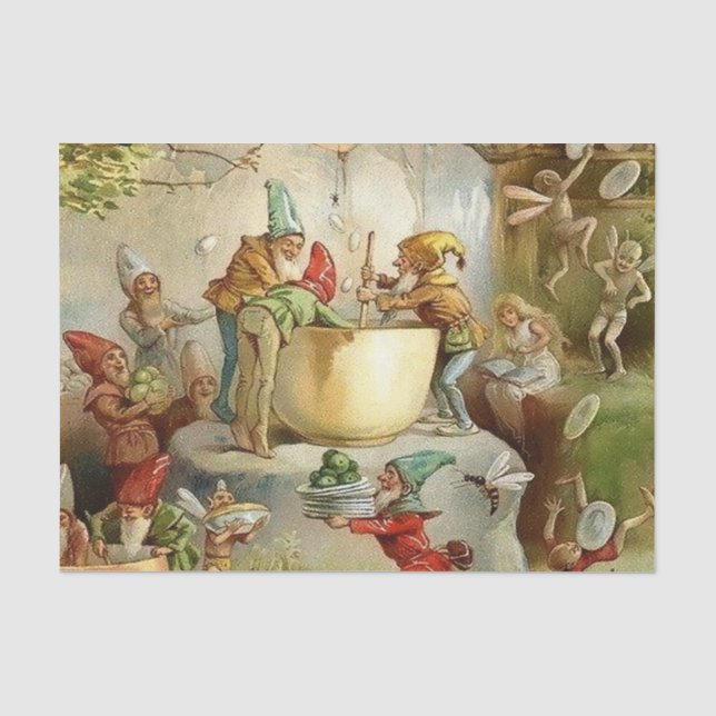 "Viktorianisch Fairies" von E S Hardy Seidenpapier (Vorderseite)
