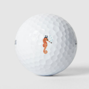 Viktorianisch Gentleman Seepferd Golfball
