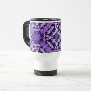 Viktorianisch Gothic Lila und blau Reisebecher