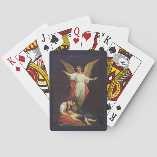 Viktorianisch Guardian Angel Spielkarten (Rückseite)