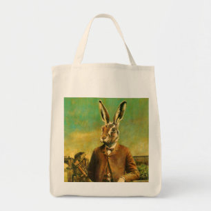 Viktorianisch Hare Tote Bag Tragetasche