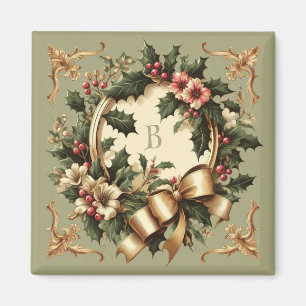 Viktorianisch/klassisch/Vintage Weihnachten Magnet