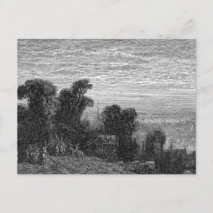 Viktorianisch London - Hampstead Heath Postkarte