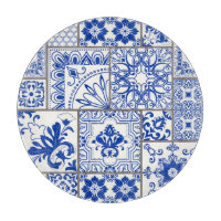 Viktorianisch Majolica: Patchwork Fliesenmuster.