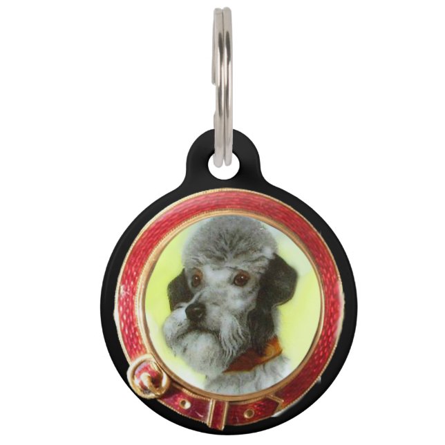 VIKTORIANISCH MINIATURE DOG PORTRAITS Airedale Ter Tiermarke (Vorderseite)