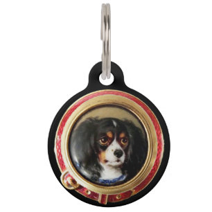 VIKTORIANISCH MINIATURE HUNDERPORTRAITS Tricolor S Tiermarke