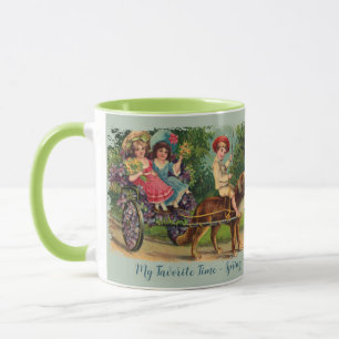 Viktorianisch Parade Springtime Kaffee Tasse