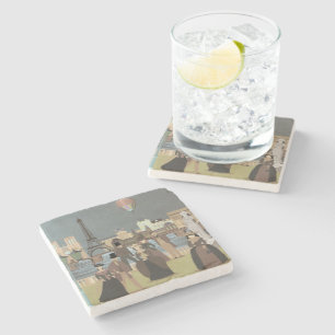 Viktorianisch Paris Steinuntersetzer