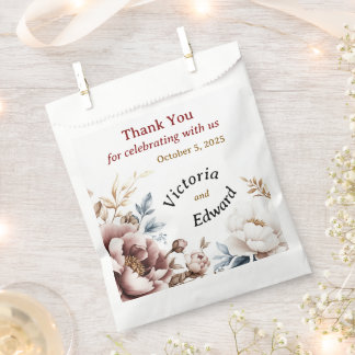 Viktorianisch Peony Luxe Gastgeschenk Hochzeit Bag Geschenktütchen