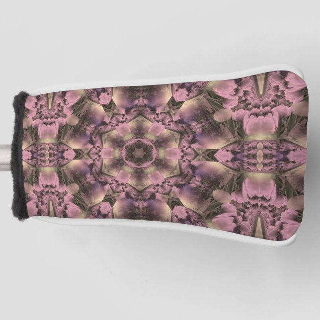 Viktorianisch Pink Mauve Elegant Golf Headcover (Vorderseite)
