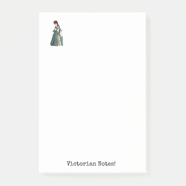 Viktorianisch Post-it Klebezettel (Vorderseite)
