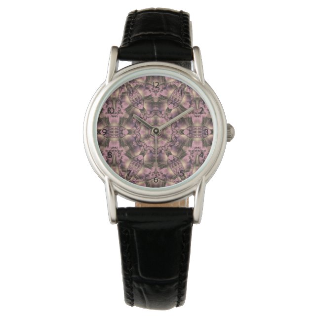 Viktorianisch rosa Antike Armbanduhr (Vorderseite)