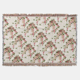 Viktorianisch rosa Blütenmandelblanke Decke