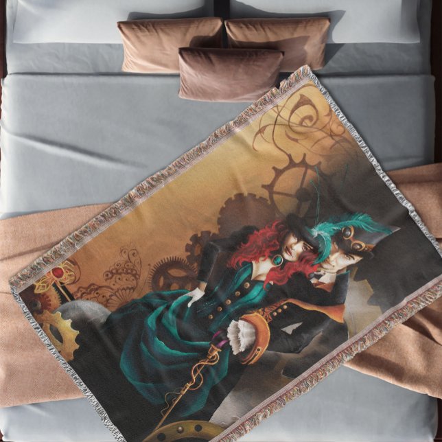 Viktorianisch Steampunk Couple Decke (Von Creator hochgeladen)