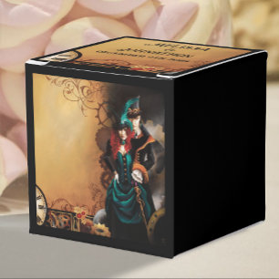 Viktorianisch Steampunk Elegance Wedding Geschenkschachtel