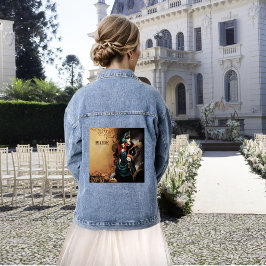 Viktorianisch Steampunk Elegance Wedding Jeansjacke
