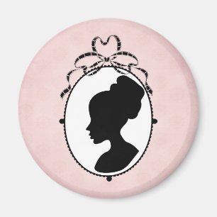 Viktorianisch Style 60er Cameo Magnet